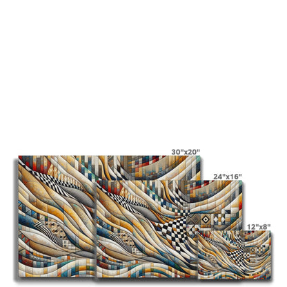 'Palestinian DNA' Eco Canvas Fine art - Gifting Spree