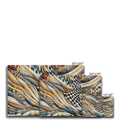 'Palestinian DNA' Eco Canvas Fine art - Gifting Spree