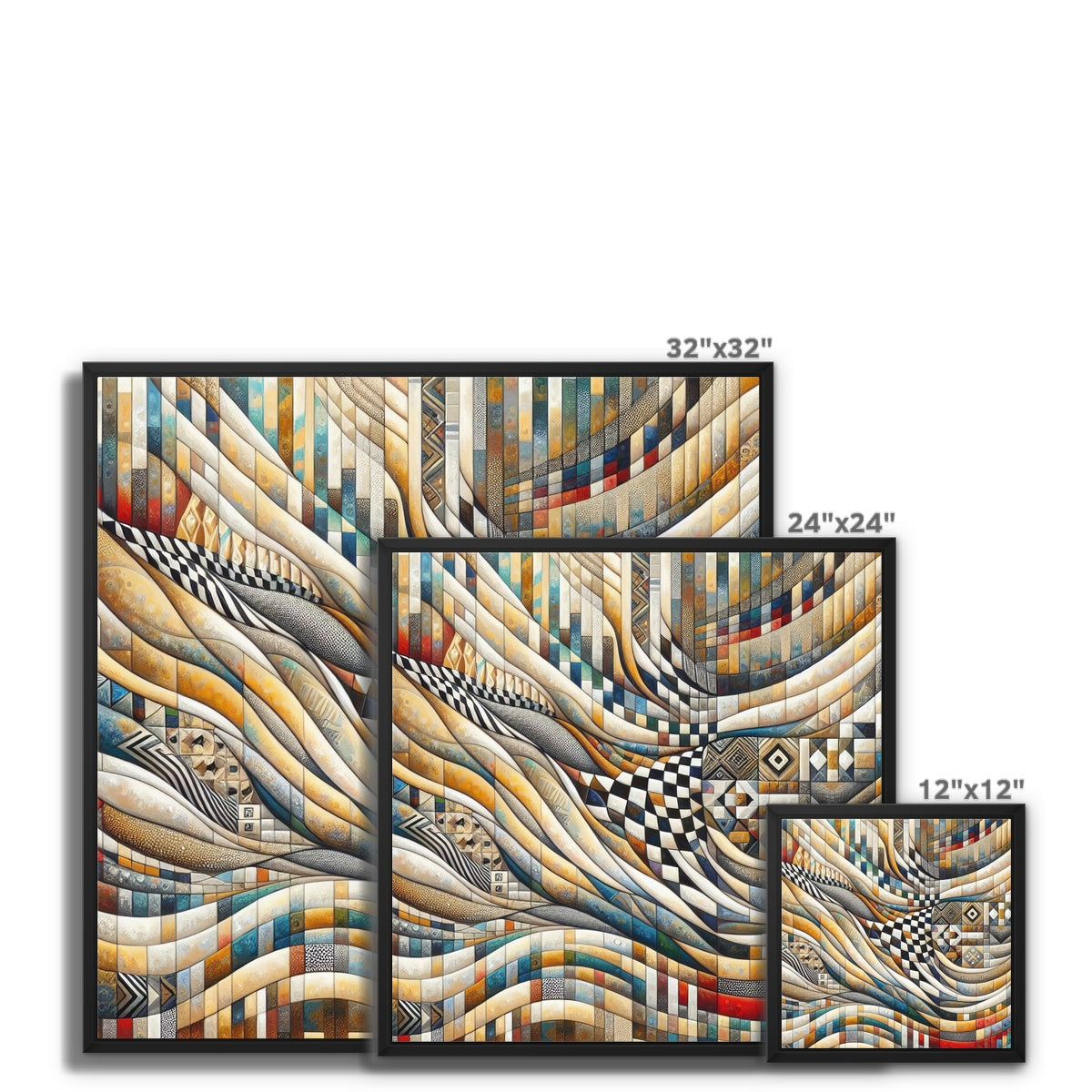 'Palestinian DNA' Framed Canvas Fine art - Gifting Spree