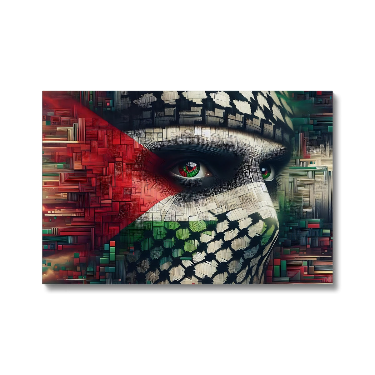 'Pursuit of Freedom' Eco Canvas Fine art kite-925214167 24"x16" / White Wrap - Gifting Spree