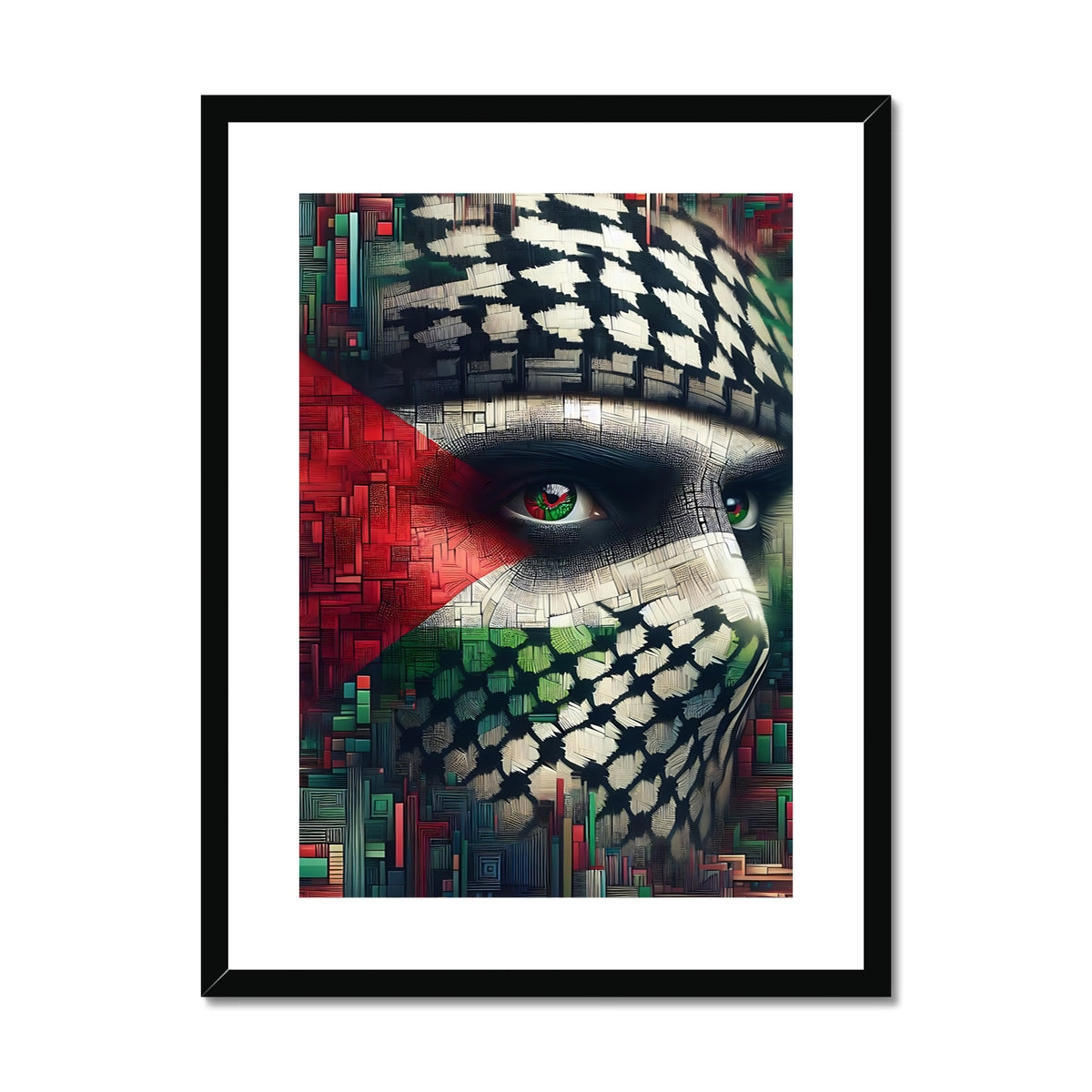 'Pursuit of Freedom' Framed & Mounted Print Fine art kite-925213748 18"x24" / Black Frame - Gifting Spree