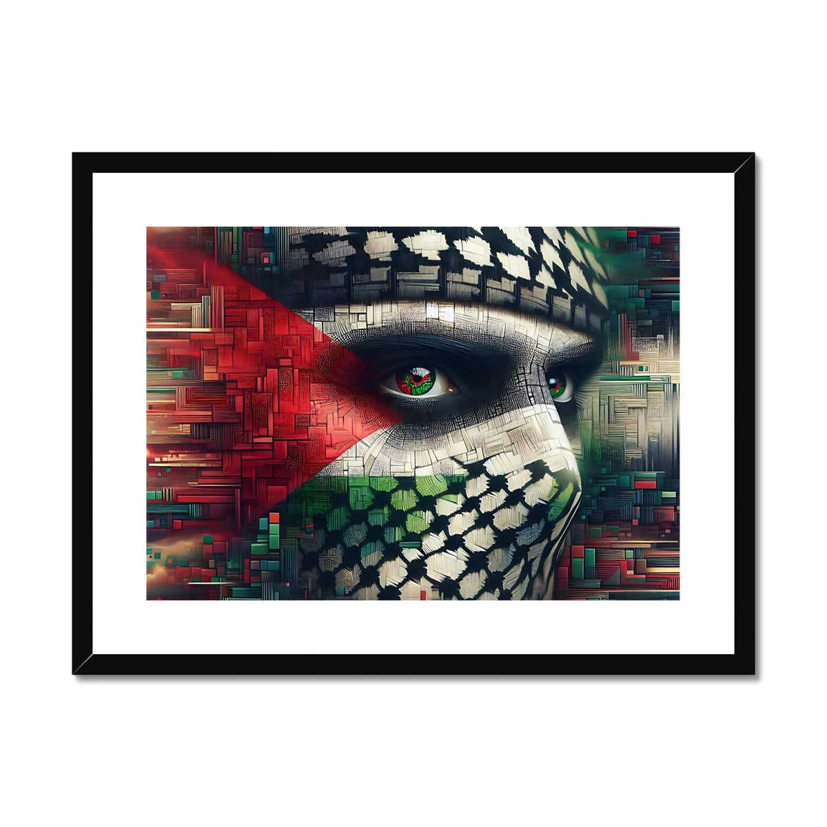 'Pursuit of Freedom' Framed & Mounted Print Fine art kite-925213751 24"x18" / Black Frame - Gifting Spree