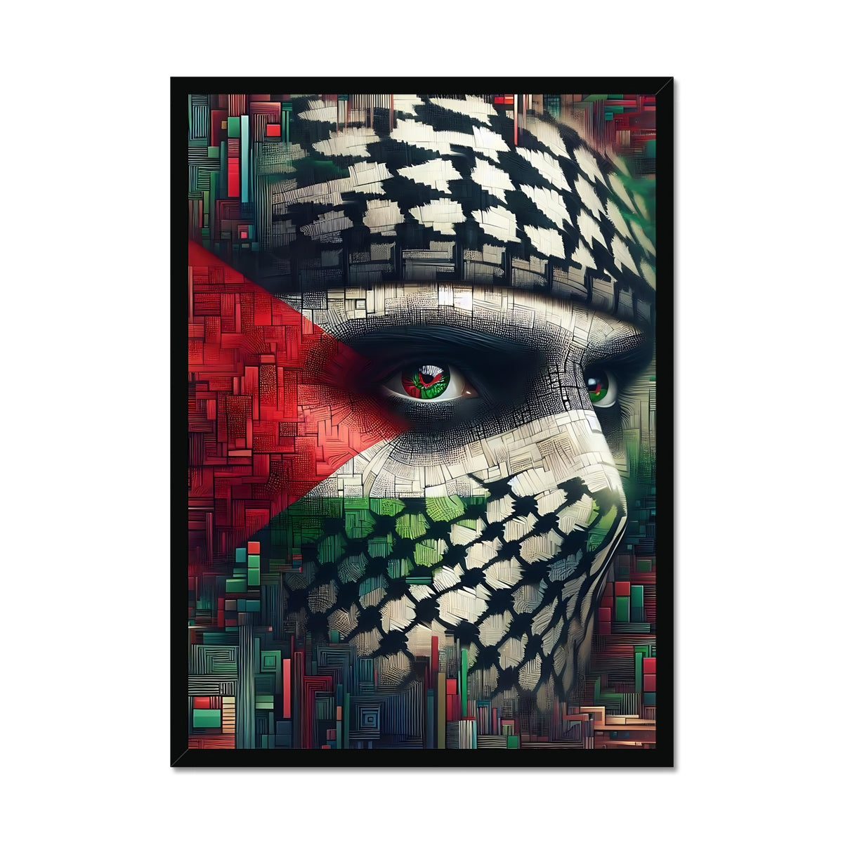 'Pursuit of Freedom' Framed Print Fine art kite-925213655 20"x28" / Black Frame - Gifting Spree