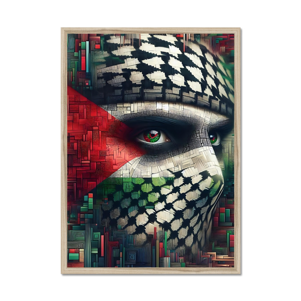 'Pursuit of Freedom' Framed Print Fine art kite-925213657 20"x28" / Natural Frame - Gifting Spree