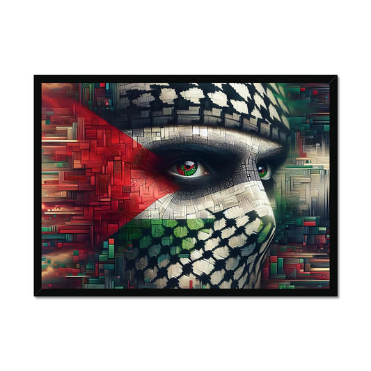 'Pursuit of Freedom' Framed Print Fine art kite-925213658 28"x20" / Black Frame - Gifting Spree