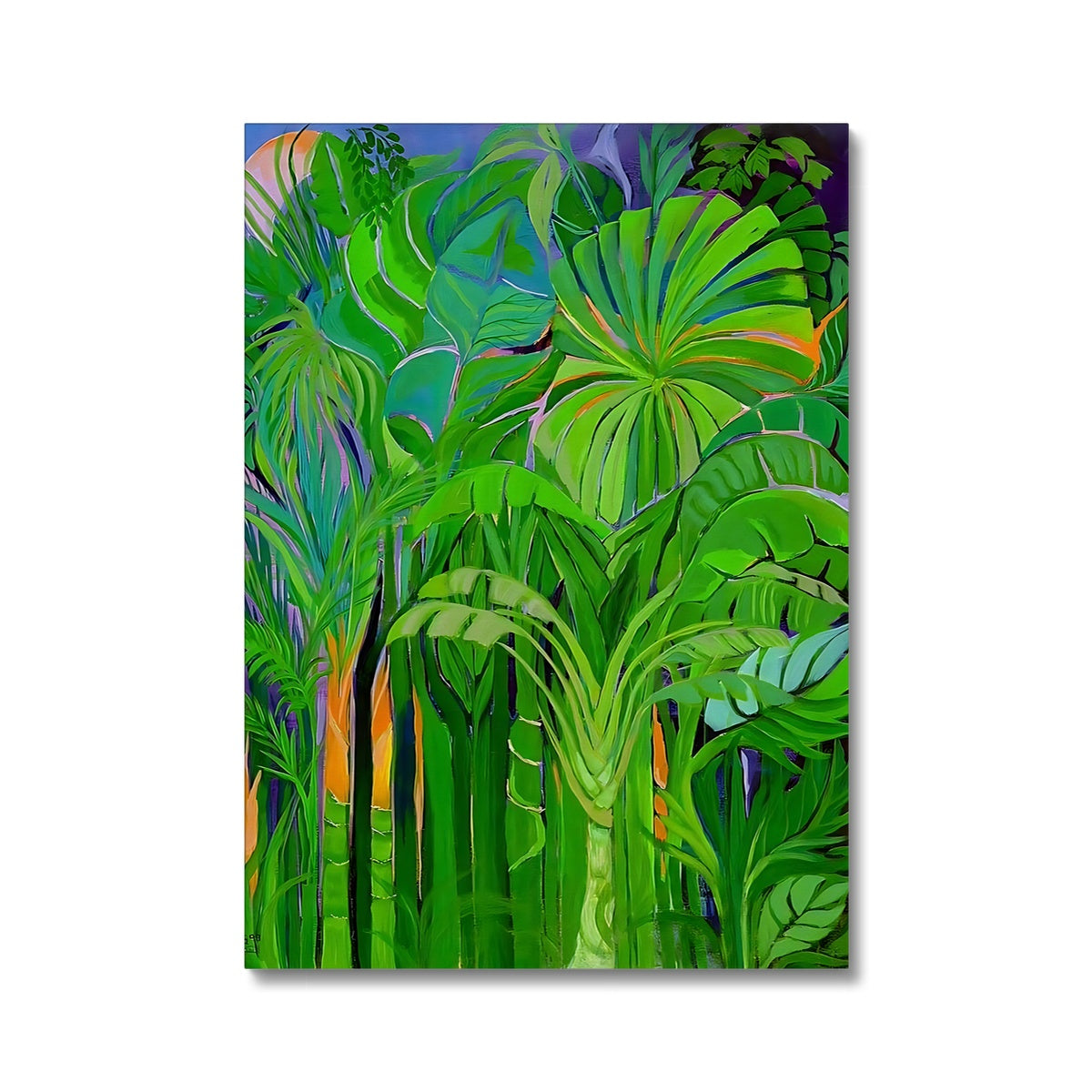 'Rainforest Malaysia' Canvas Art Print Fine art kite-908524597 20"x28" / White Wrap - Gifting Spree