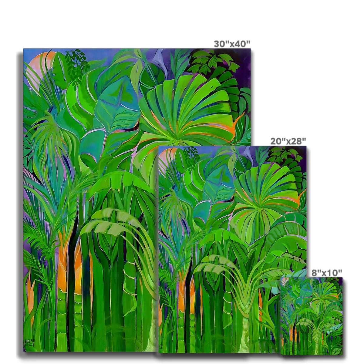 'Rainforest Malaysia' Canvas Art Print Fine art - Gifting Spree