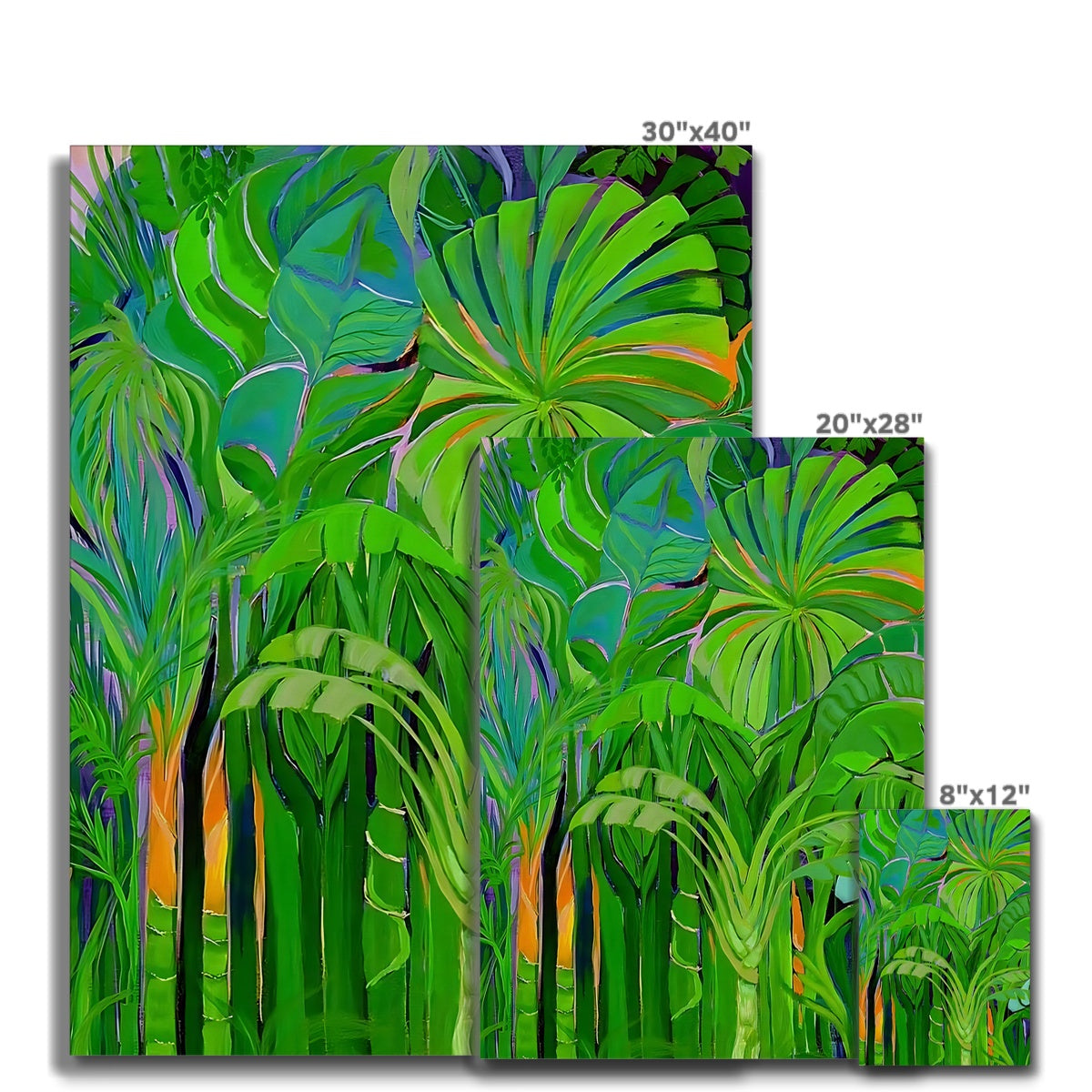 'Rainforest Malaysia' Canvas Art Print Fine art - Gifting Spree