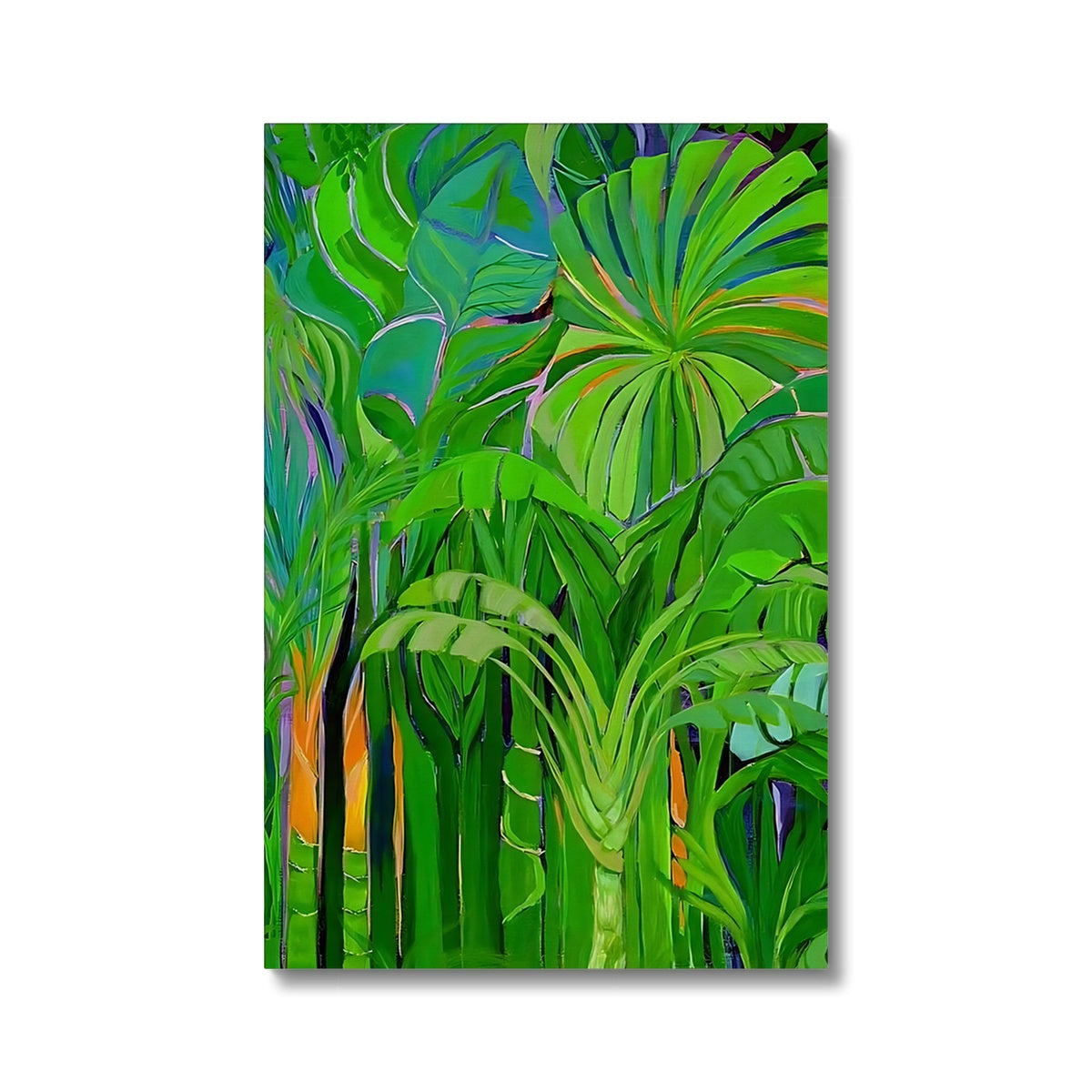 'Rainforest Malaysia' Eco Canvas Art Print Fine art kite-908524806 16"x24" / Image Wrap - Gifting Spree