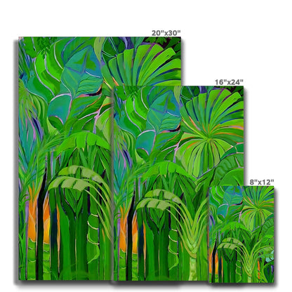 'Rainforest Malaysia' Eco Canvas Art Print Fine art - Gifting Spree