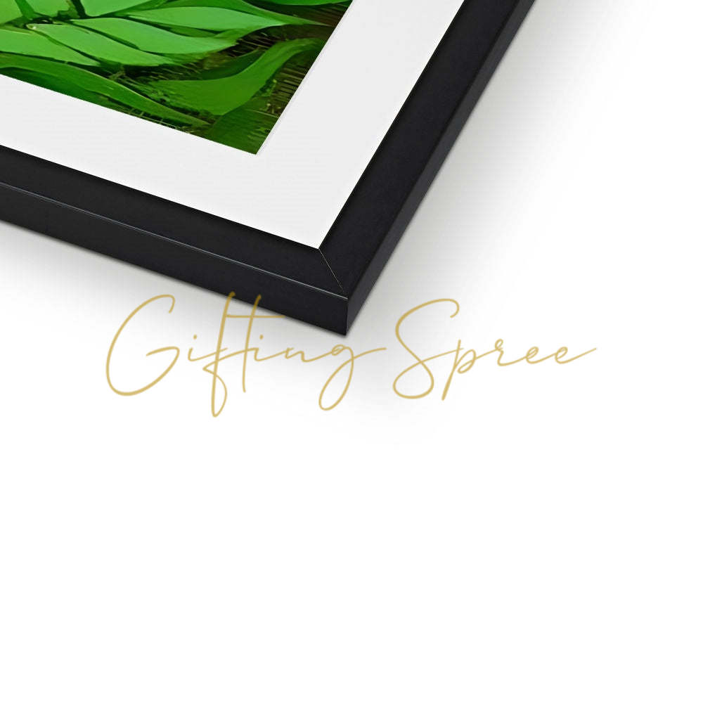 'Rainforest Malaysia' Framed & Mounted Print Fine art - Gifting Spree