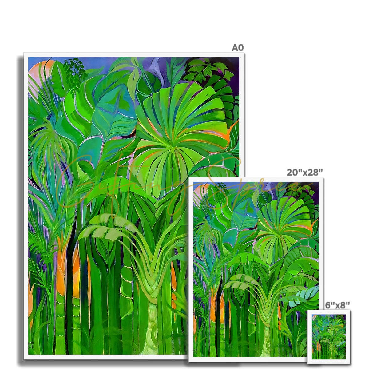 'Rainforest Malaysia' Framed Print Fine art - Gifting Spree