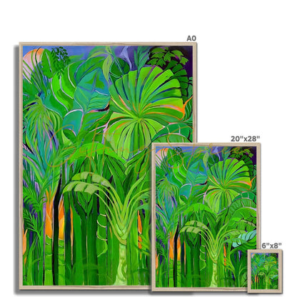 'Rainforest Malaysia' Framed Print Fine art - Gifting Spree