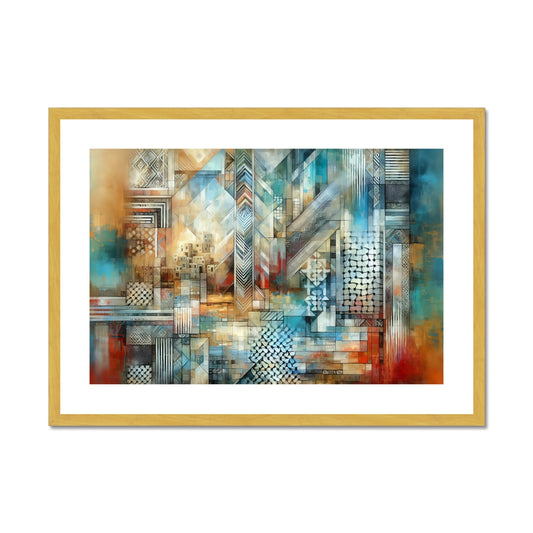 'Reflections' Antique Framed & Mounted Print Fine art kite-927299828 28"x20" / Gold Frame - Gifting Spree