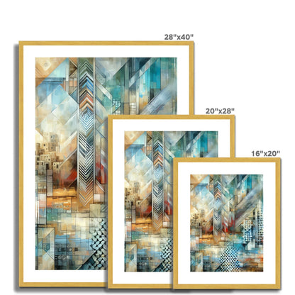 'Reflections' Antique Framed & Mounted Print Fine art - Gifting Spree