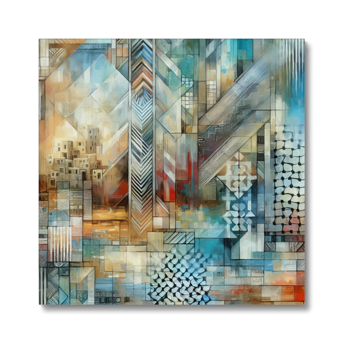 'Reflections' Eco Canvas Fine art kite-927300107 20"x20" / Image Wrap - Gifting Spree