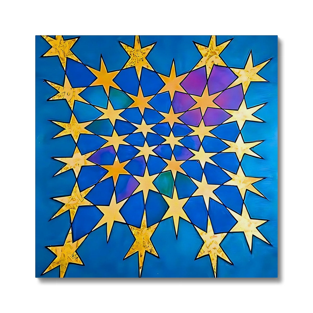 'Starburst' Canvas Fine art kite-898061369 24"x24" / Image Wrap - Gifting Spree