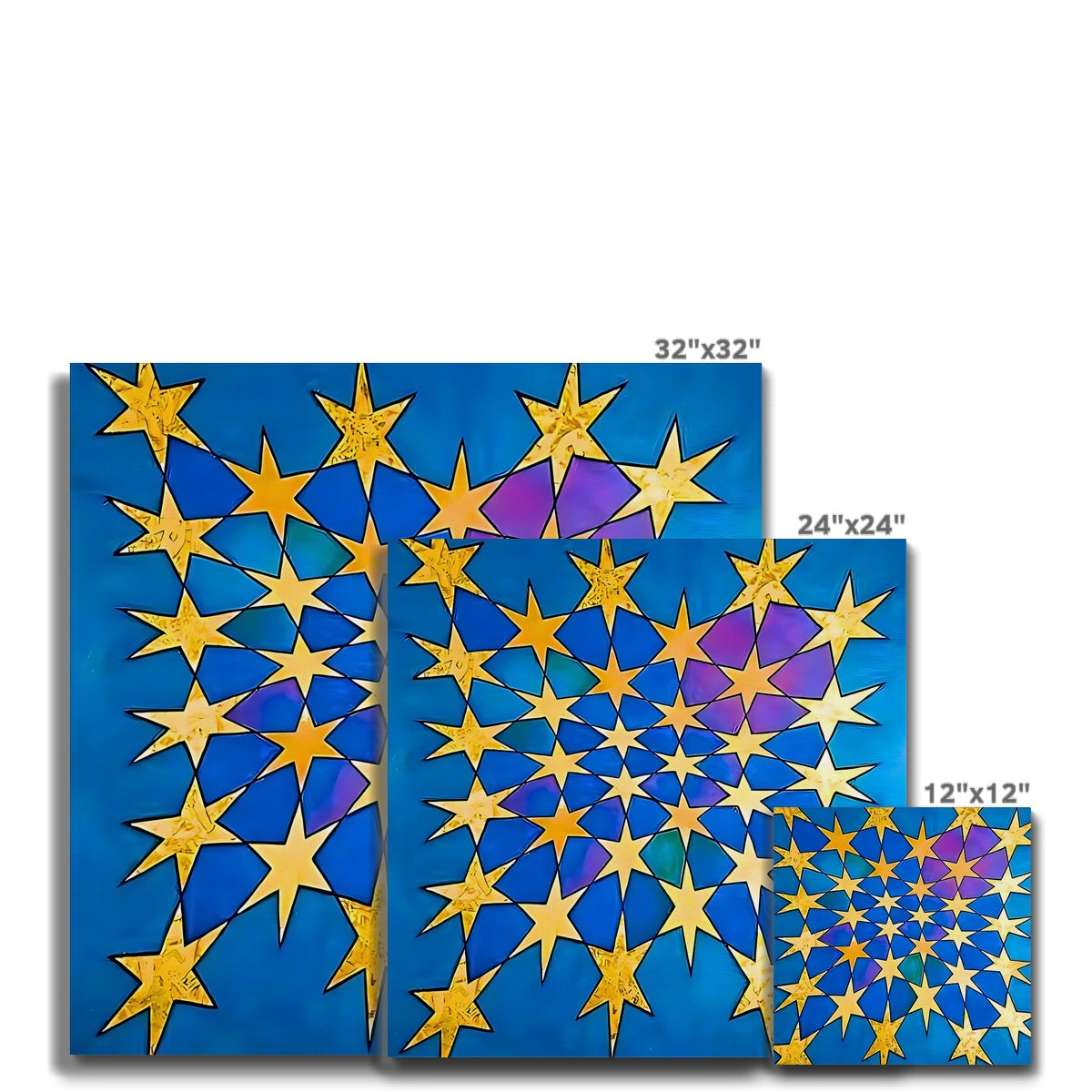 'Starburst' Canvas Fine art - Gifting Spree