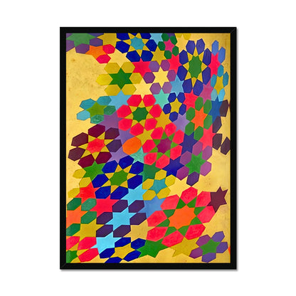 'Summer Dreams' Framed Print Fine art kite-909127415 20"x28" / Black Frame - Gifting Spree