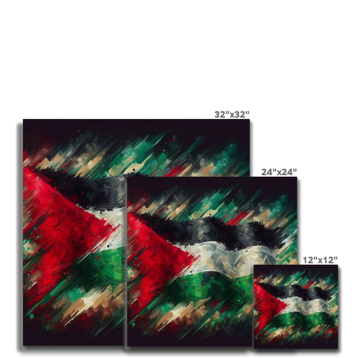 'The Flag' Canvas Fine art - Gifting Spree