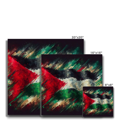 'The Flag' Eco Canvas Fine art - Gifting Spree