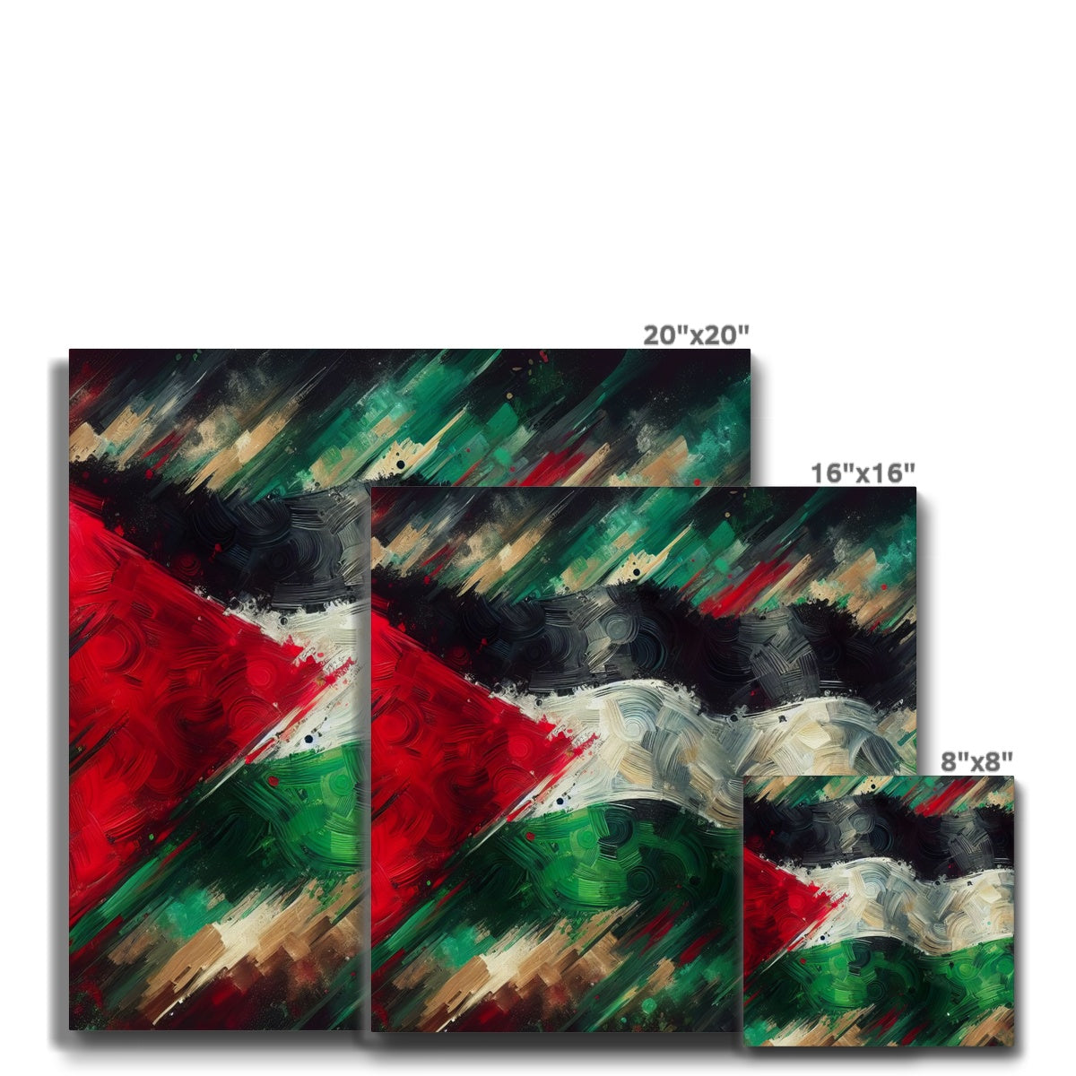 'The Flag' Eco Canvas Fine art - Gifting Spree