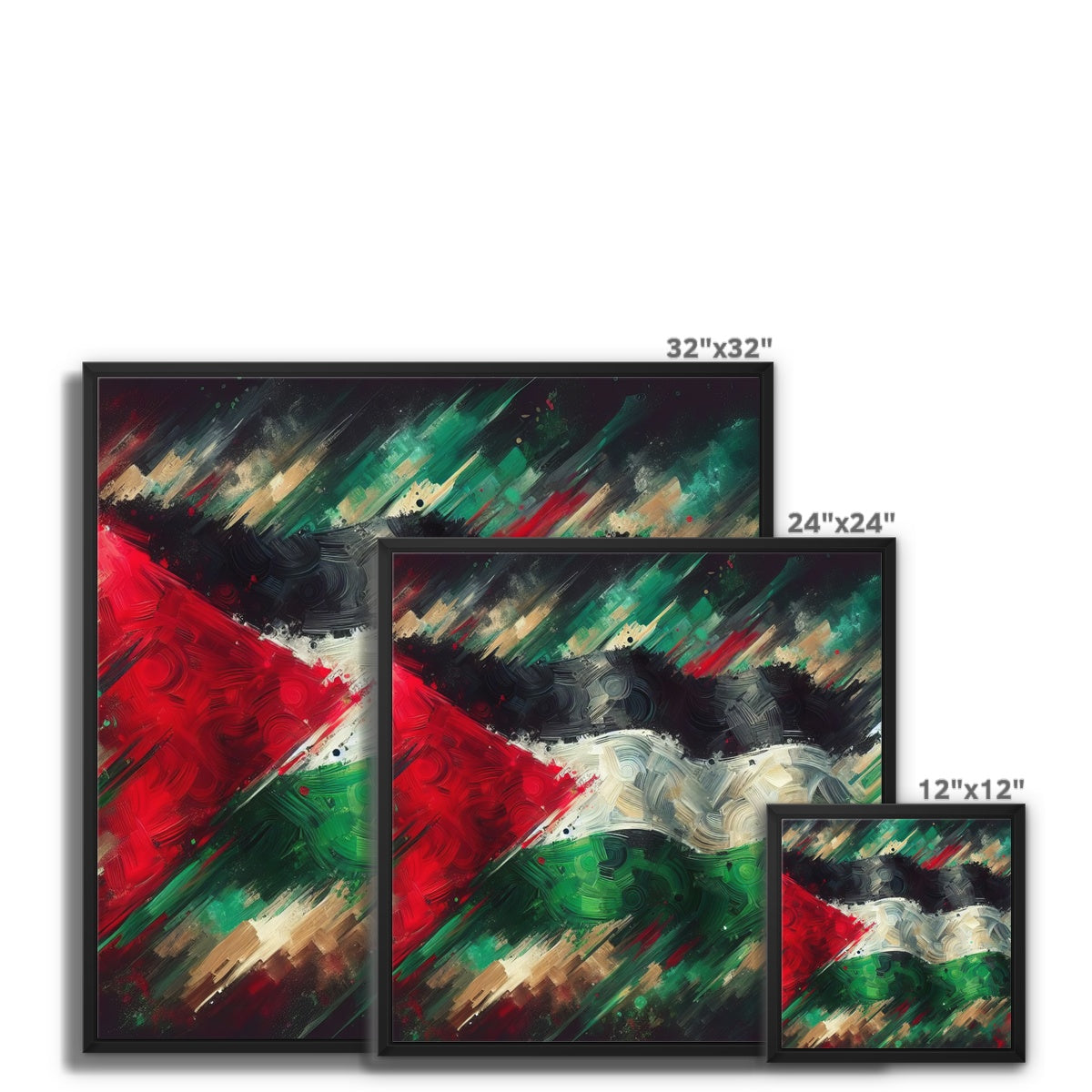 'The Flag' Framed Canvas Fine art - Gifting Spree