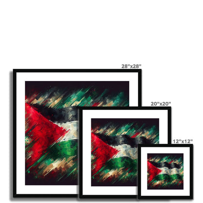 'The Flag' Framed & Mounted Print Fine art - Gifting Spree