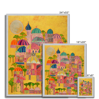 The Golden City, 1993-94 Antique Framed Print Fine art - Gifting Spree