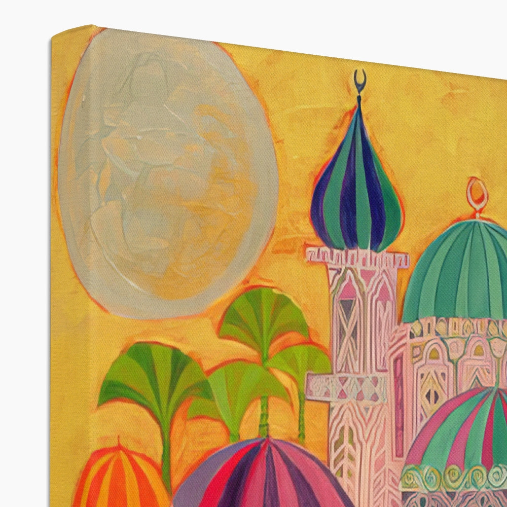 The Golden City, 1993-94 Canvas Fine art - Gifting Spree