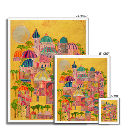 The Golden City, 1993-94 Framed Print Fine art - Gifting Spree