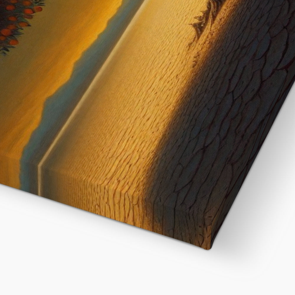 The Orange Tree & The Night Canvas Fine art - Gifting Spree