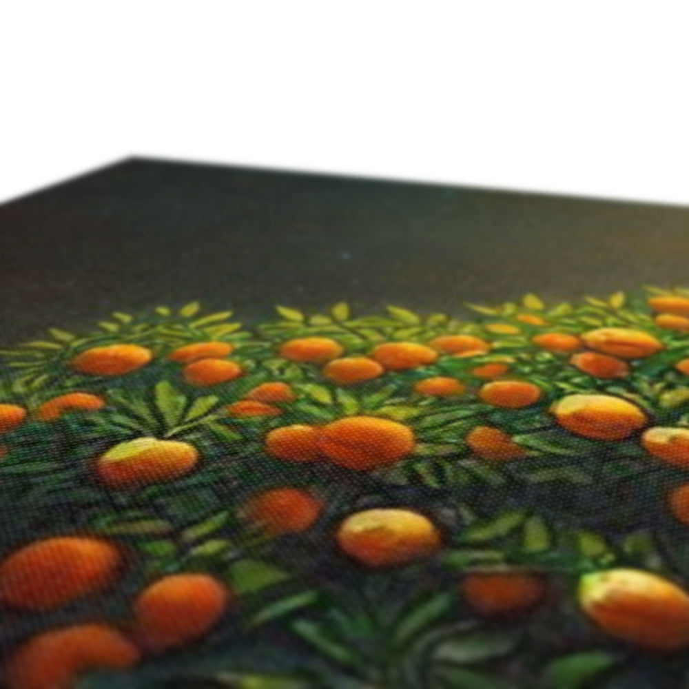 The Orange Tree & The Night Canvas Fine art - Gifting Spree