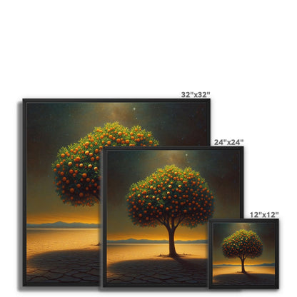 The Orange Tree & The Night Framed Canvas Fine art - Gifting Spree