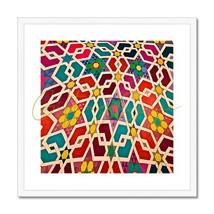 'Unchain My Heart' Framed & Mounted Print Fine art kite-896782339 20"x20" / White Frame - Gifting Spree