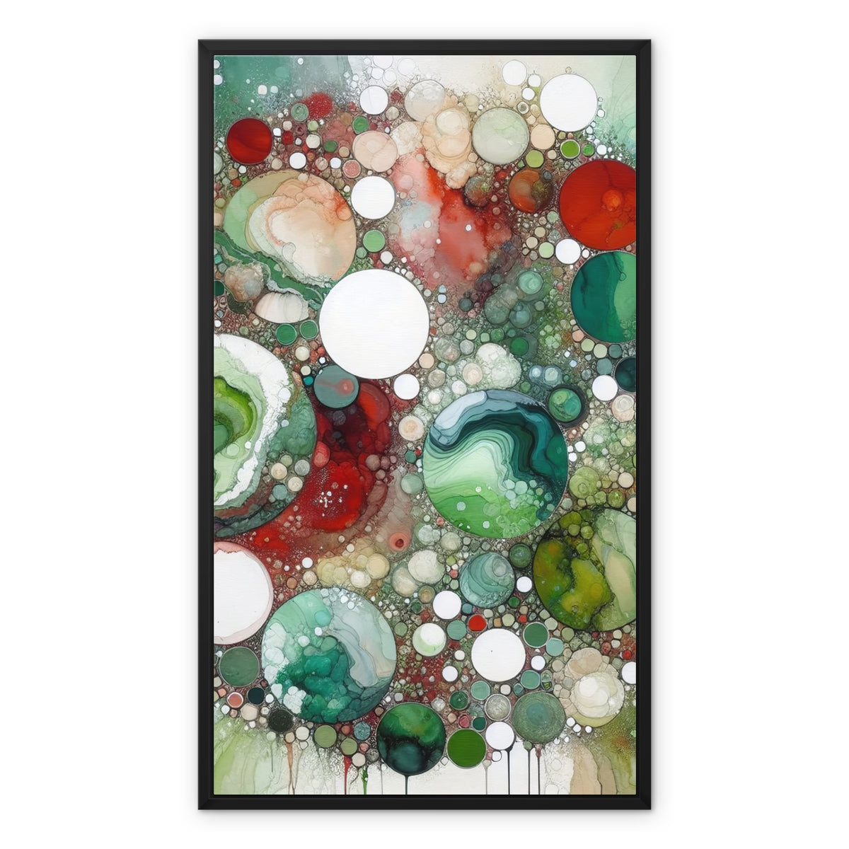 'Under Pressure' Framed Canvas Fine art kite-927565586 20"x24" / Black Frame / White Wrap - Gifting Spree